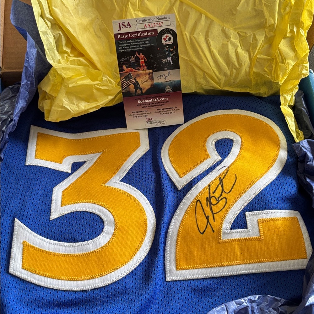 Vintage Joe Smith Golden State Warriors Jersey